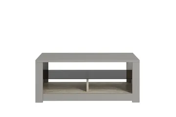 Griselda Soffbord 90 cm - Grå/Travertin - Möbler - Bord & matgrupp - Soffbord