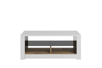Griselda Soffbord 90 cm - Vit/Ek - Möbler - Bord & matgrupp - Soffbord