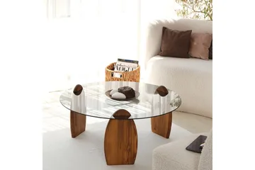 Guinn Soffbord 90 cm - Brun - Möbler - Bord & matgrupp - Soffbord