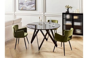 Gunden Matbord 120 cm Rund - Svart - Möbler - Bord & matgrupp - Matbord & köksbord