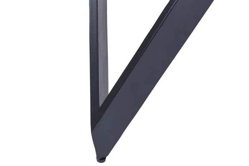Gunden Runt Matbord 120 cm med Metallutseende - Svart - Möbler - Bord & matgrupp - Matbord & köksbord