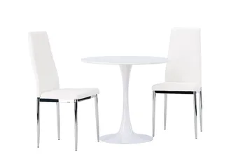 Hamden Matbord 80 cm med 2 Pastill Matstol - Möbler - Bord & matgrupp - Matgrupp
