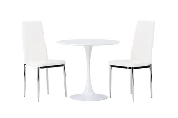 Hamden Matbord 80 cm med 2 Pastill Matstol - Möbler - Bord & matgrupp - Matgrupp
