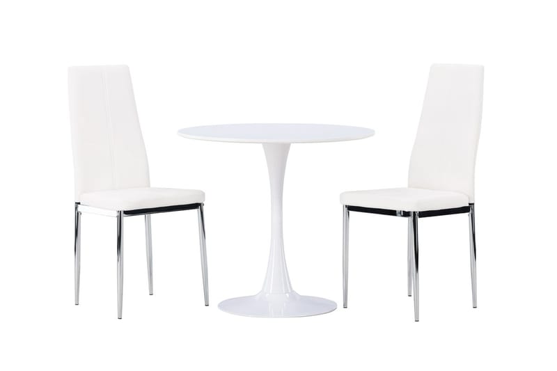 Hamden Matbord 80 cm med 2 Pastill Matstol - Möbler - Bord & matgrupp - Matgrupp