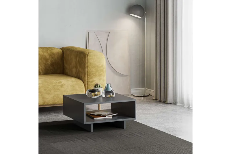 Hapeila Soffbord 60 cm - Antracit - Möbler - Bord & matgrupp - Soffbord