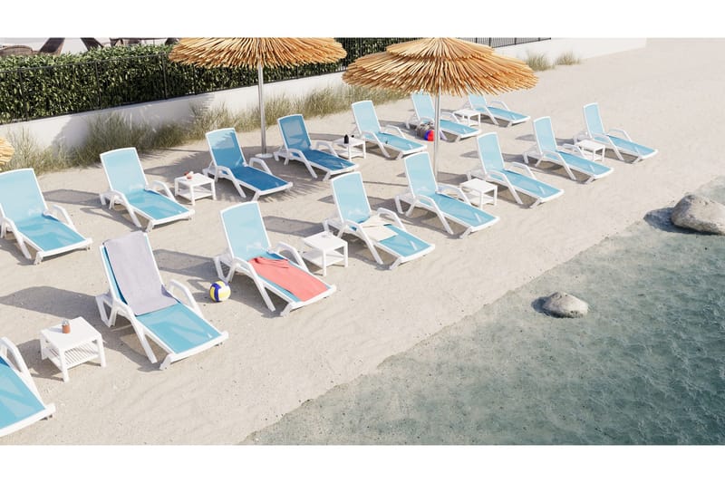 Harb Soffbord 43 cm - Ivory/Vit - Möbler - Bord & matgrupp - Soffbord