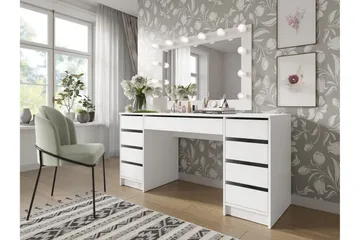 Harland Sminkbord 154 cm - Vit - Möbler - Bord & matgrupp - Sminkbord & toalettbord