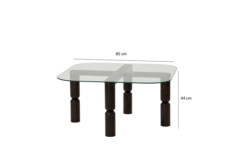 Harman Soffbord 80 cm - Antracit - Möbler - Bord & matgrupp - Soffbord