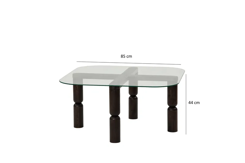 Harman Soffbord 80 cm - Antracit - Möbler - Bord & matgrupp - Soffbord