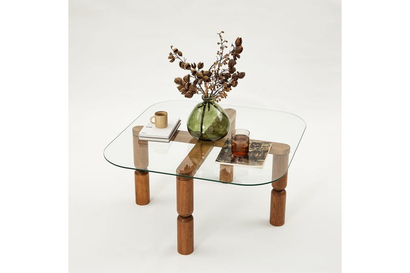 Harman Soffbord 80 cm - Valnöt - Möbler - Bord & matgrupp - Soffbord