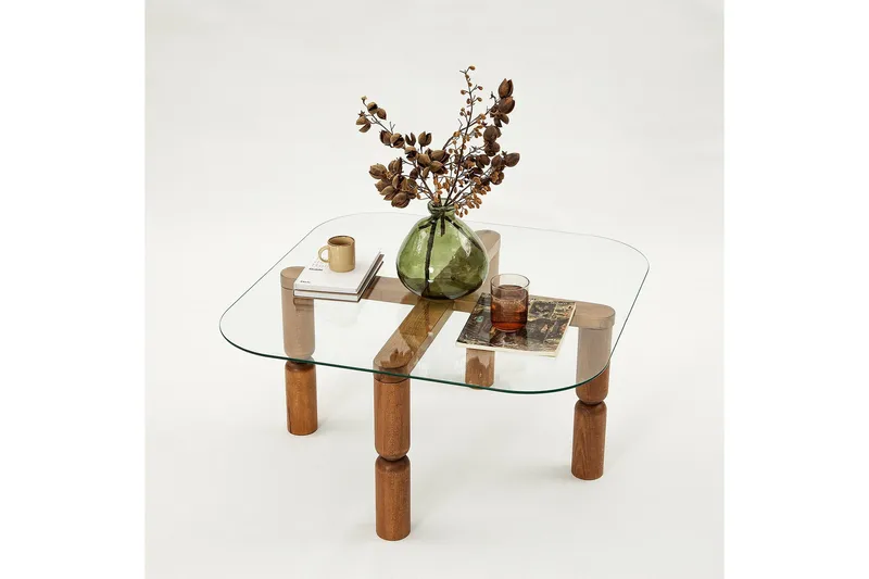 Harman Soffbord 80 cm - Valnöt - Möbler - Bord & matgrupp - Soffbord