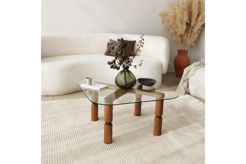 Harman Soffbord 80 cm - Valnöt - Möbler - Bord & matgrupp - Soffbord