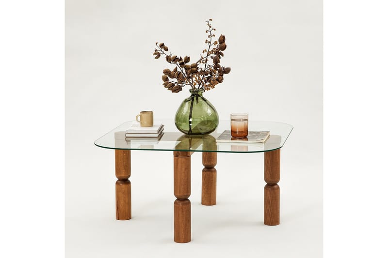 Harman Soffbord 80 cm - Valnöt - Möbler - Bord & matgrupp - Soffbord