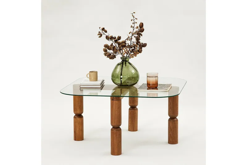 Harman Soffbord 80 cm - Valnöt - Möbler - Bord & matgrupp - Soffbord