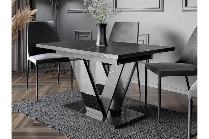 Harumi Matbord Rektangulär - Svart - Möbler - Bord & matgrupp - Matbord & köksbord