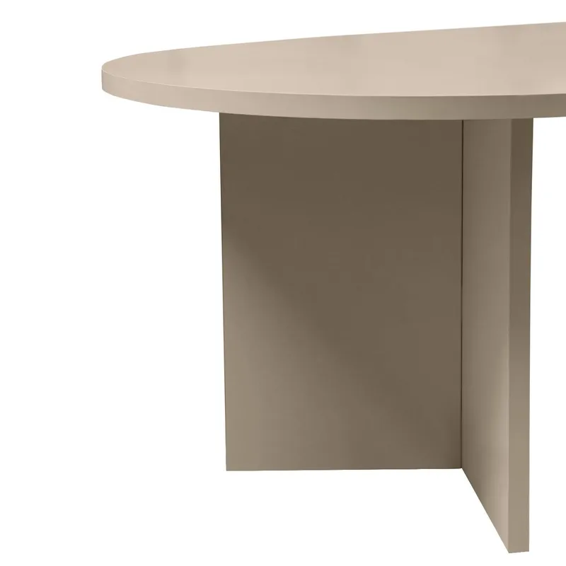 Hasina Soffbord 119 cm Oval - Mink - Möbler - Bord & matgrupp - Soffbord