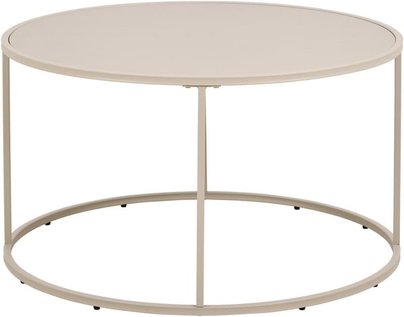 Hasslevik Soffbord 80 cm Rund - Varmgrå - Möbler - Bord & matgrupp - Soffbord