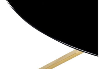 Hayder Matbord 105 cm Rund - Svart/Guld - Möbler - Bord & matgrupp - Matbord & köksbord