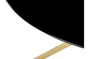 Hayder Matbord 105 cm Rund - Svart/Guld - Möbler - Bord & matgrupp - Matbord & köksbord