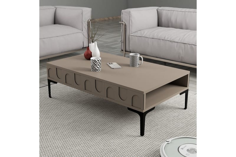 Hazim Soffbord 105 cm - Svart - Möbler - Bord & matgrupp - Soffbord