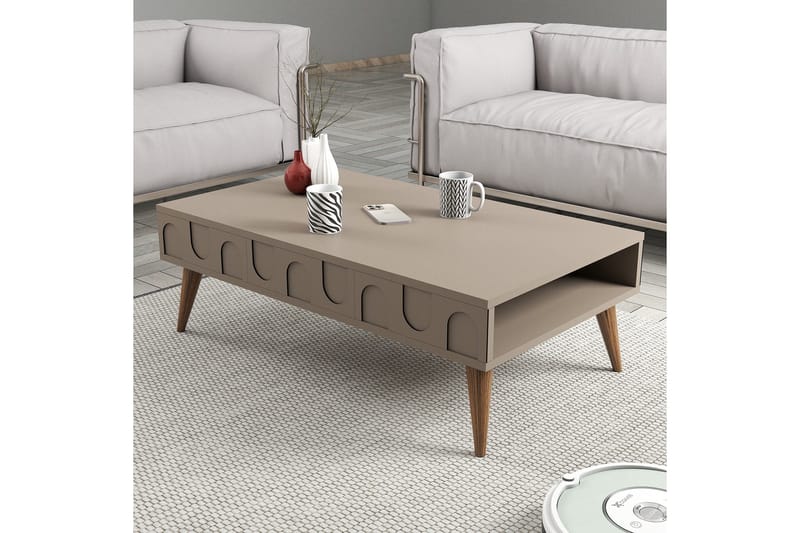 Hazim Soffbord 105 cm - Valnöt - Möbler - Bord & matgrupp - Soffbord