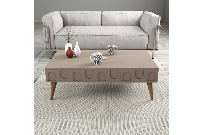 Hazim Soffbord 105 cm - Valnöt - Möbler - Bord & matgrupp - Soffbord