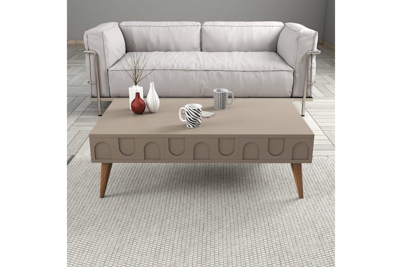 Hazim Soffbord 105 cm - Valnöt - Möbler - Bord & matgrupp - Soffbord