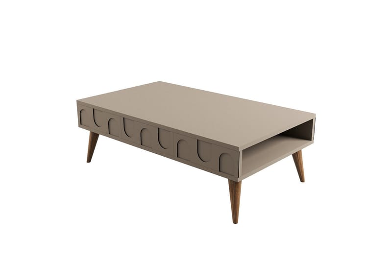 Hazim Soffbord 105 cm, Valnöt