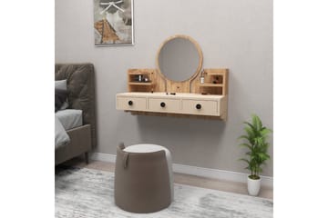 Hines Sminkbord 90 cm - Brun/Beige - Möbler - Bord & matgrupp - Sminkbord & toalettbord