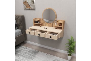 Hines Sminkbord 90 cm - Brun/Beige - Möbler - Bord & matgrupp - Sminkbord & toalettbord