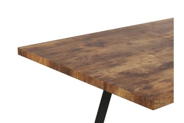 Housham Matbord 180 cm Hopfällbart - Ljusbrun/Svart - Möbler - Bord & matgrupp - Matbord & köksbord