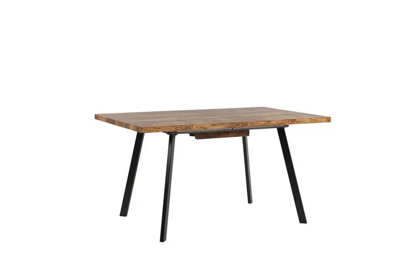 Housham Matbord 180 cm Hopfällbart - Ljusbrun/Svart - Möbler - Bord & matgrupp - Matbord & köksbord