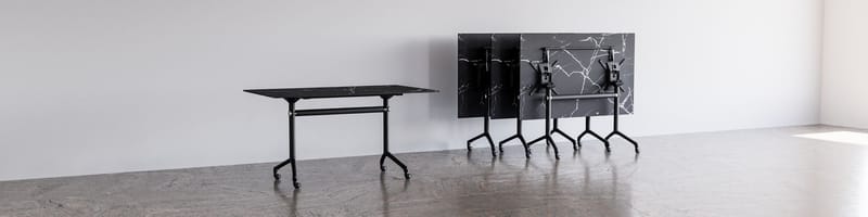 Menira Fällbord 120 cm - Svart - Möbler - Bord & matgrupp - Klaffbord & hopfällbart bord