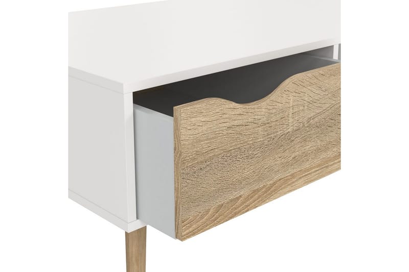 Hostafranc Soffbord 98,7 cm - Natur/Vit - Möbler - Bord & matgrupp - Soffbord