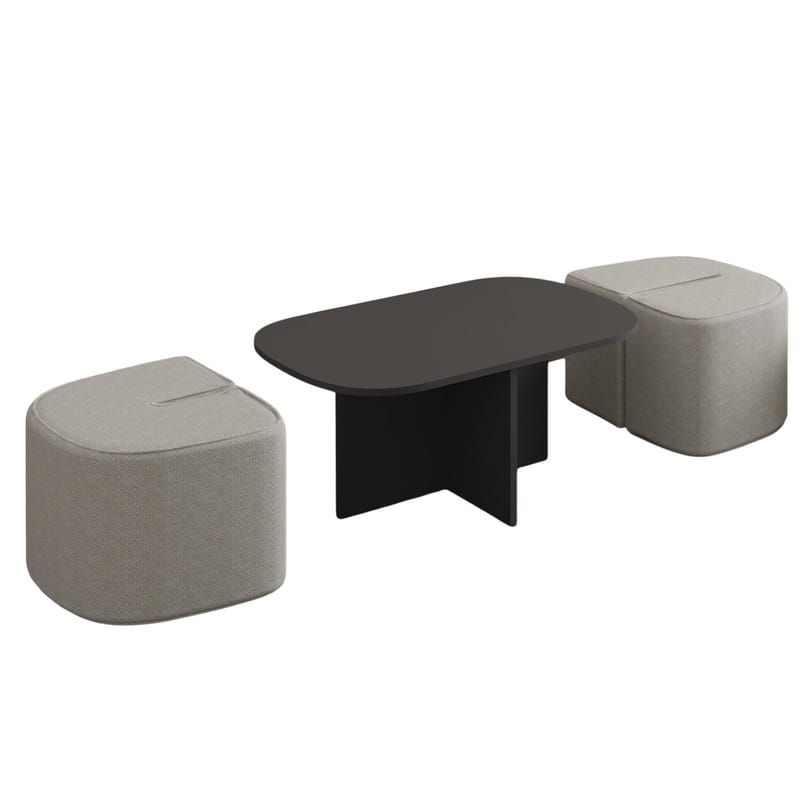Hu Soffbordsset 90x42,9x45 cm - Antracit - Möbler - Bord & matgrupp - Soffbord