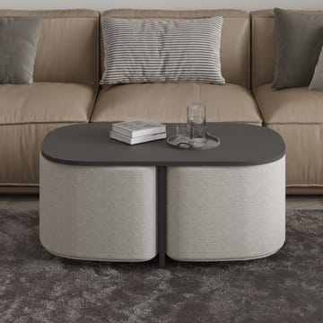 Hu Soffbordsset 90x42,9x45 cm - Antracit - Möbler - Bord & matgrupp - Soffbord