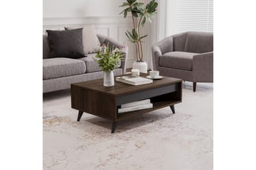 Hume Soffbord 90 cm - Valnöt - Möbler - Bord & matgrupp - Soffbord