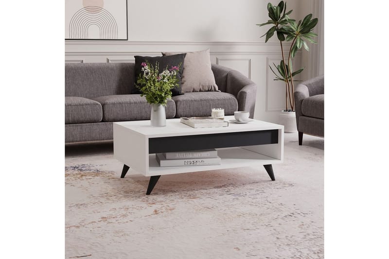 Hume Soffbord 90 cm - Vit - Möbler - Bord & matgrupp - Soffbord