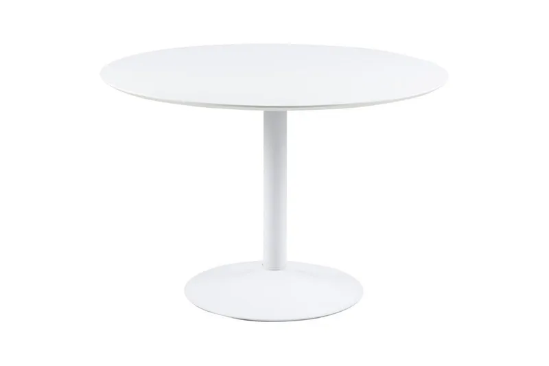 Ibiza Matgrupp Rund 110 cm + 4 st Matstolar - Vit - Möbler - Bord & matgrupp - Matgrupp