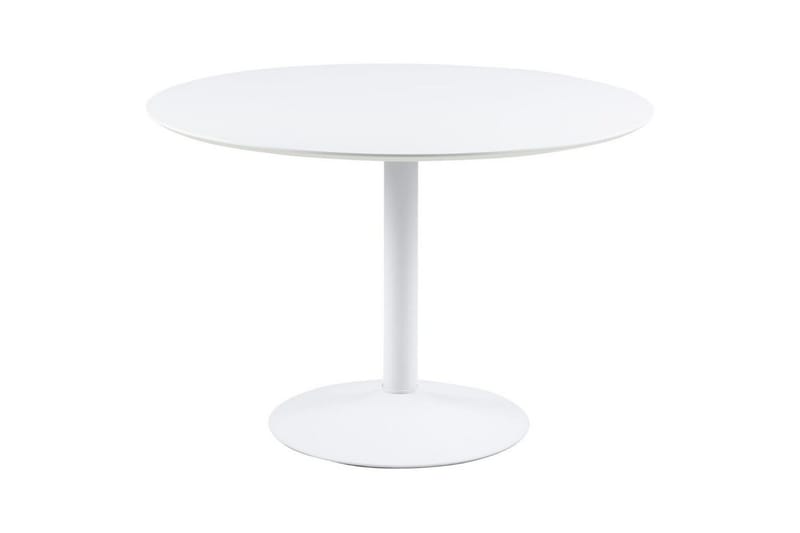 Ibiza Matgrupp Rund 110 cm + 4 st Matstolar - Vit - Möbler - Bord & matgrupp - Matgrupp