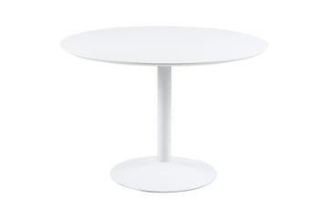 Ibiza Matgrupp Rund 110 cm + 4 st Matstolar - Vit - Möbler - Bord & matgrupp - Matgrupp