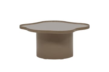 Ilse Asymmetriskt Soffbord 90 cm i Metall - Taupe - Möbler - Bord & matgrupp - Soffbord