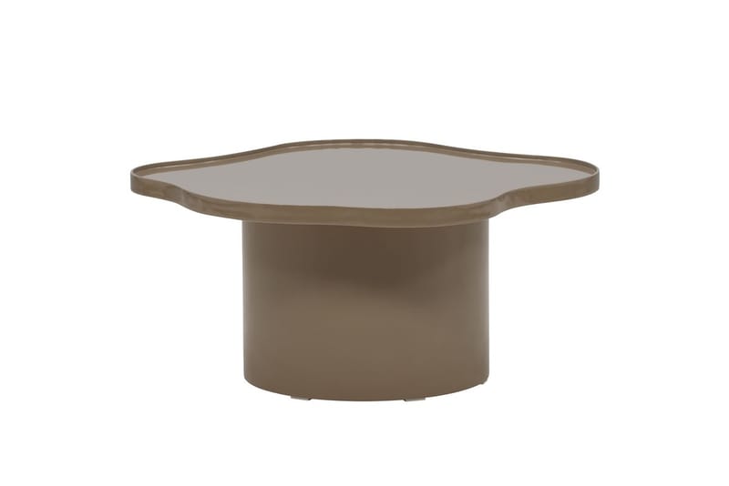 Ilse Asymmetriskt Soffbord 90 cm i Metall - Taupe - Möbler - Bord & matgrupp - Soffbord