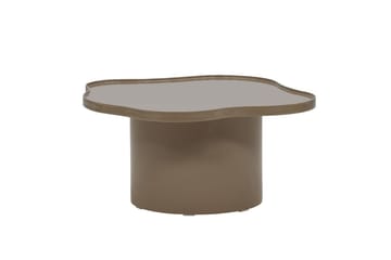 Ilse Asymmetriskt Soffbord 90 cm i Metall - Taupe - Möbler - Bord & matgrupp - Soffbord