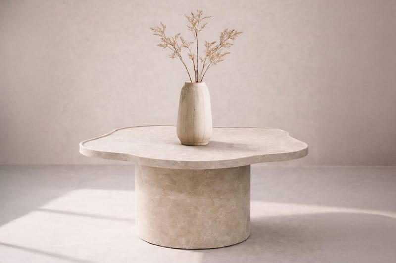 Ilse Soffbord 90 cm, beige
