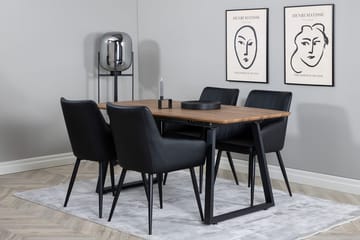 Inca Förlängningsbart Matbord med 4 Comfort Karmstol - Möbler - Bord & matgrupp - Matgrupp