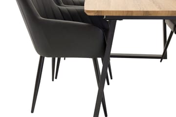 Inca Förlängningsbart Matbord med 4 Comfort Karmstol - Möbler - Bord & matgrupp - Matgrupp