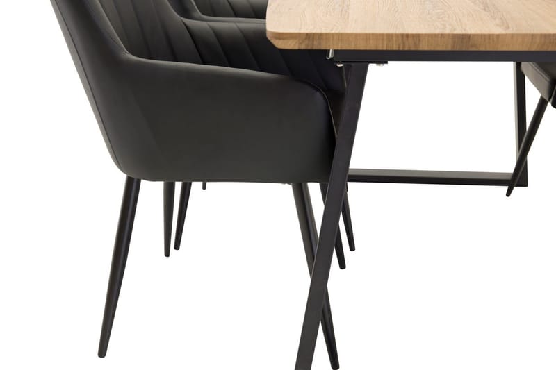 Inca Förlängningsbart Matbord med 4 Comfort Karmstol - Möbler - Bord & matgrupp - Matgrupp