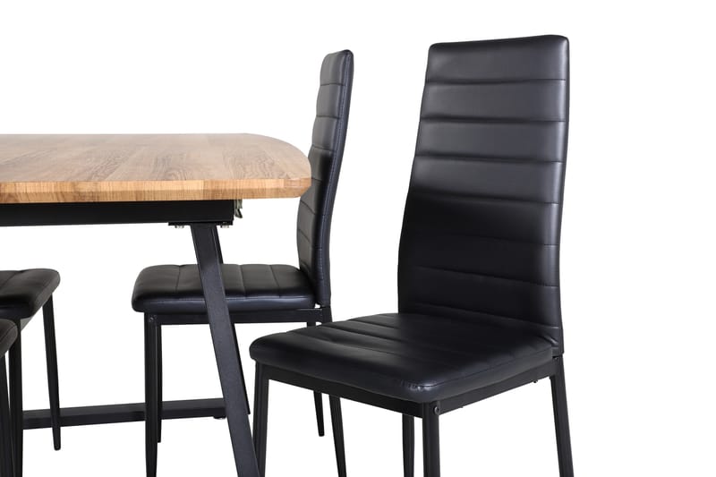 Inca Matgrupp 160 cm Rektangulär med 4 Slim stolar - Möbler - Bord & matgrupp - Matgrupp