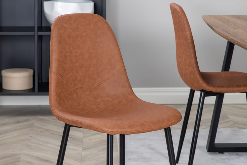 Inca Matgrupp 160 cm Rektangulär med 4 Polar stolar - Möbler - Bord & matgrupp - Matgrupp